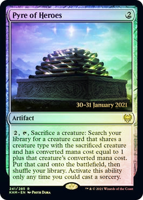 Pyre of Heroes [Kaldheim Promos]