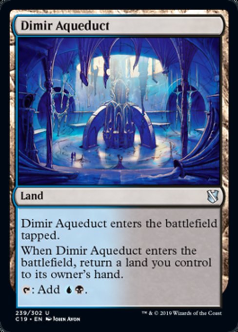 Dimir Aqueduct [Commander 2019]