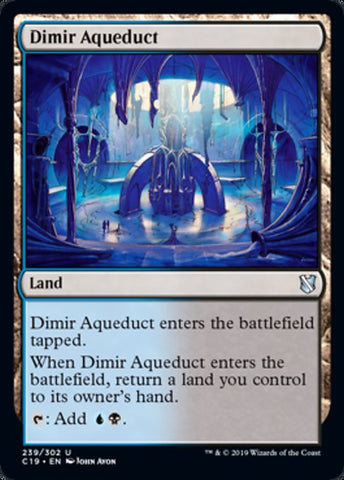 Dimir Aqueduct [Commander 2019]