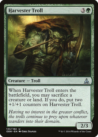 Harvester Troll [Oath of the Gatewatch] - BinderPOS Limited (dev2)