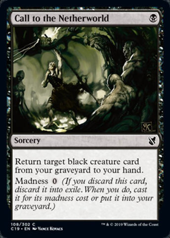Call to the Netherworld [Commander 2019]