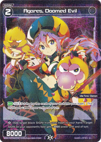 Agares, Doomed Evil (Parallel Foil) (WXDi-P02-086P) [Changing Diva]