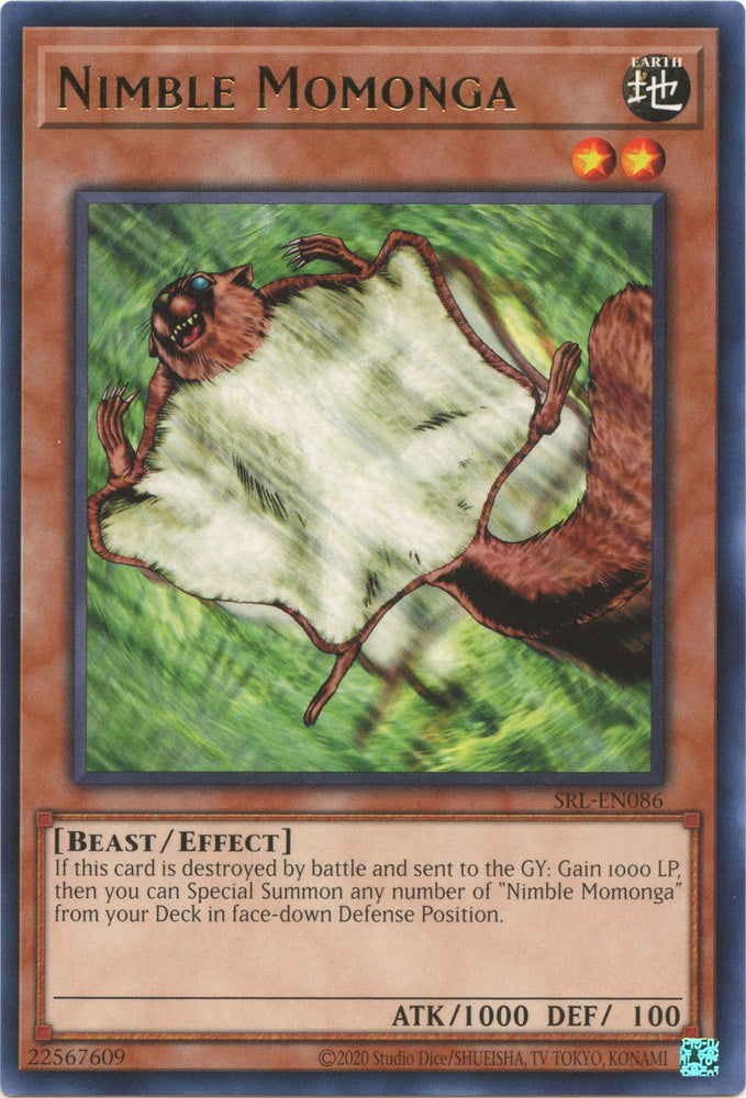 Nimble Momonga [SRL-EN086] Rare