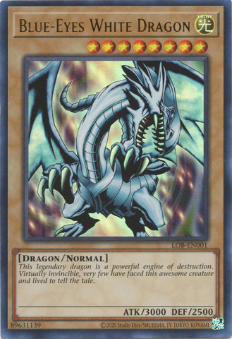 Blue-Eyes White Dragon [LOB-EN001] Ultra Rare