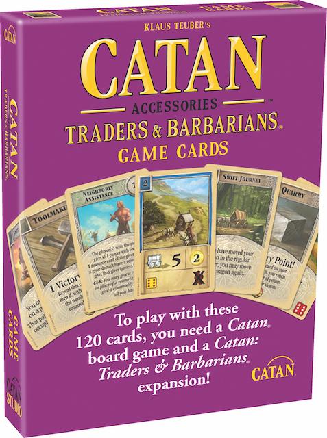 Picture of Catan: Traders and Barbarians Replacement Game Cards
