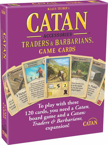 Picture of Catan: Traders and Barbarians Replacement Game Cards