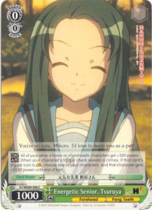 Energetic Senior, Tsuruya (SY/WE09-E08) [The Melancholy of Haruhi Suzumiya Extra Booster]