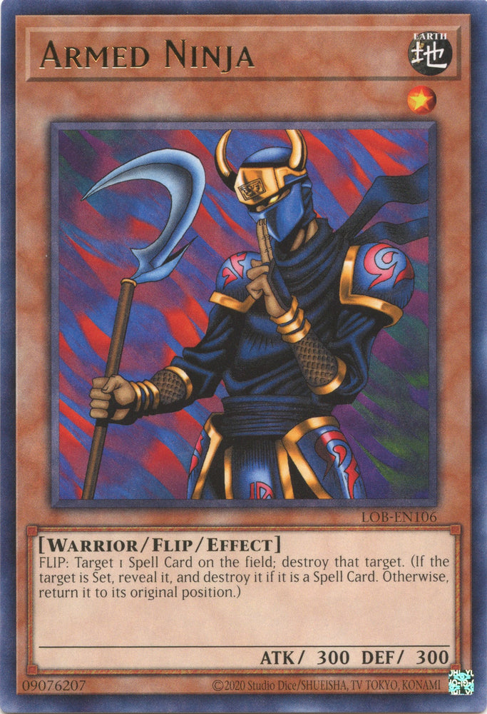 Armed Ninja [LOB-EN106] Rare