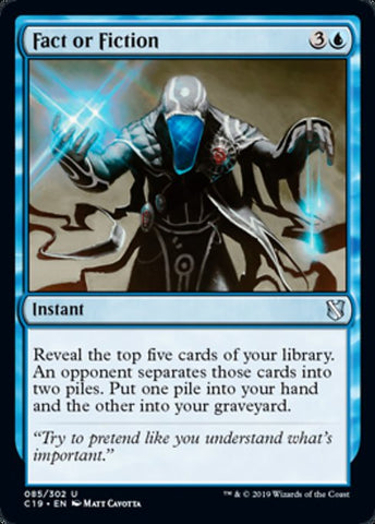 Fact or Fiction [Commander 2019]