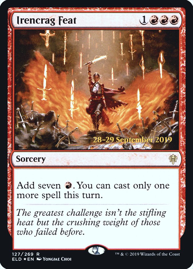 Irencrag Feat [Throne of Eldraine Promos]