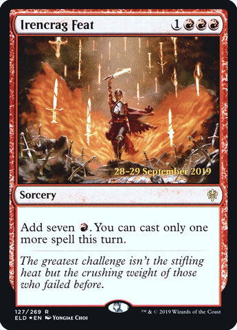 Irencrag Feat [Throne of Eldraine Promos]