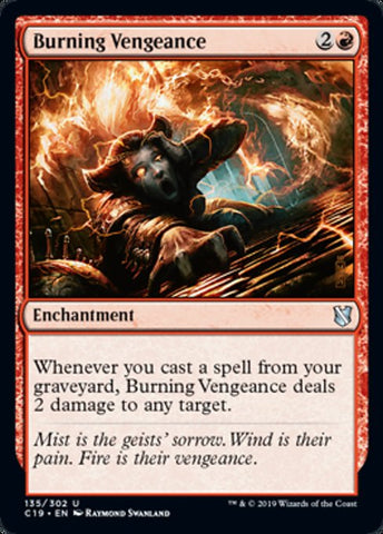 Burning Vengeance [Commander 2019]