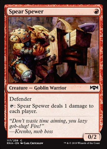Spear Spewer [Ravnica Allegiance]