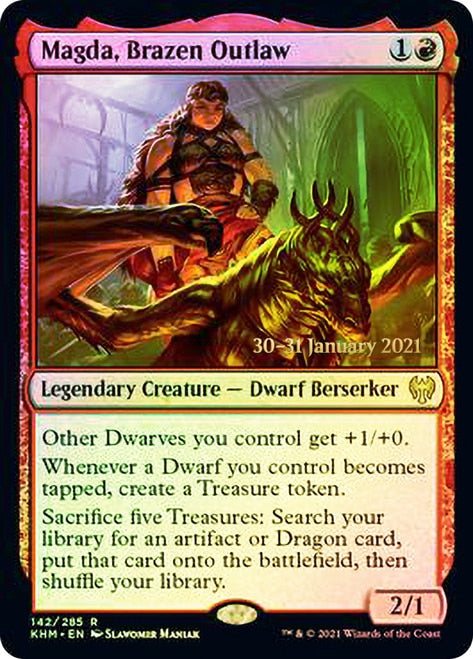 Magda, Brazen Outlaw [Kaldheim Promos]