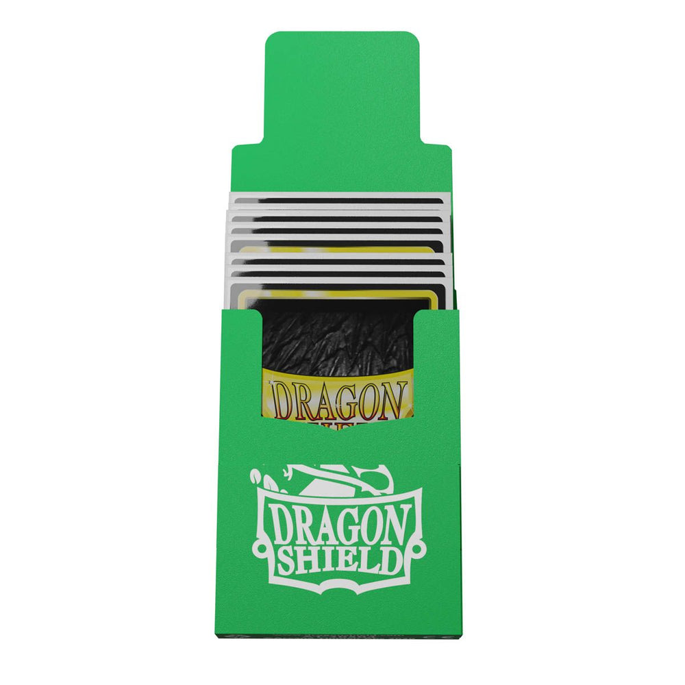 Dragon Shield: Cube Shell Display - Green