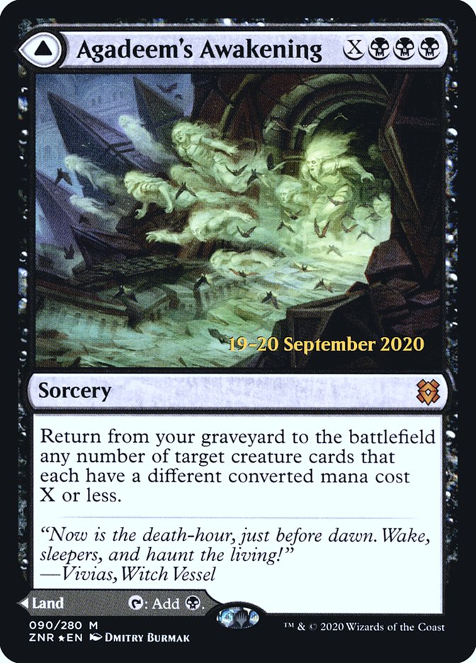 Agadeem's Awakening // Agadeem, the Undercrypt [Zendikar Rising Promos]