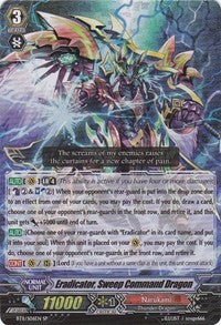 Eradicator, Sweep Command Dragon (BT11/S06EN) [Seal Dragons Unleashed]
