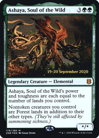 Ashaya, Soul of the Wild [Zendikar Rising Promos]