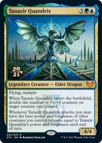 Tanazir Quandrix (Prerelease) [Strixhaven: School of Mages Prerelease Promos]