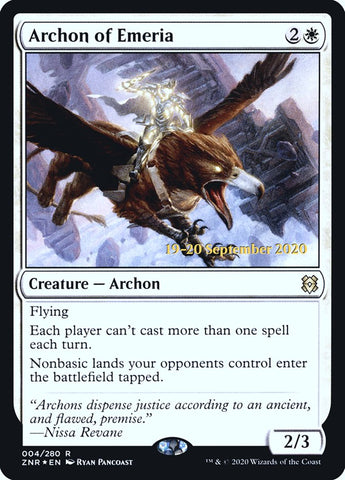 Archon of Emeria [Zendikar Rising Promos]