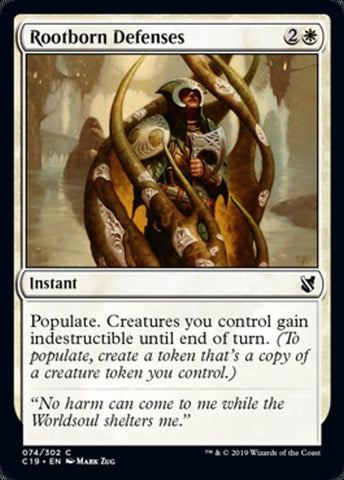 Rootborn Defenses [Commander 2019]