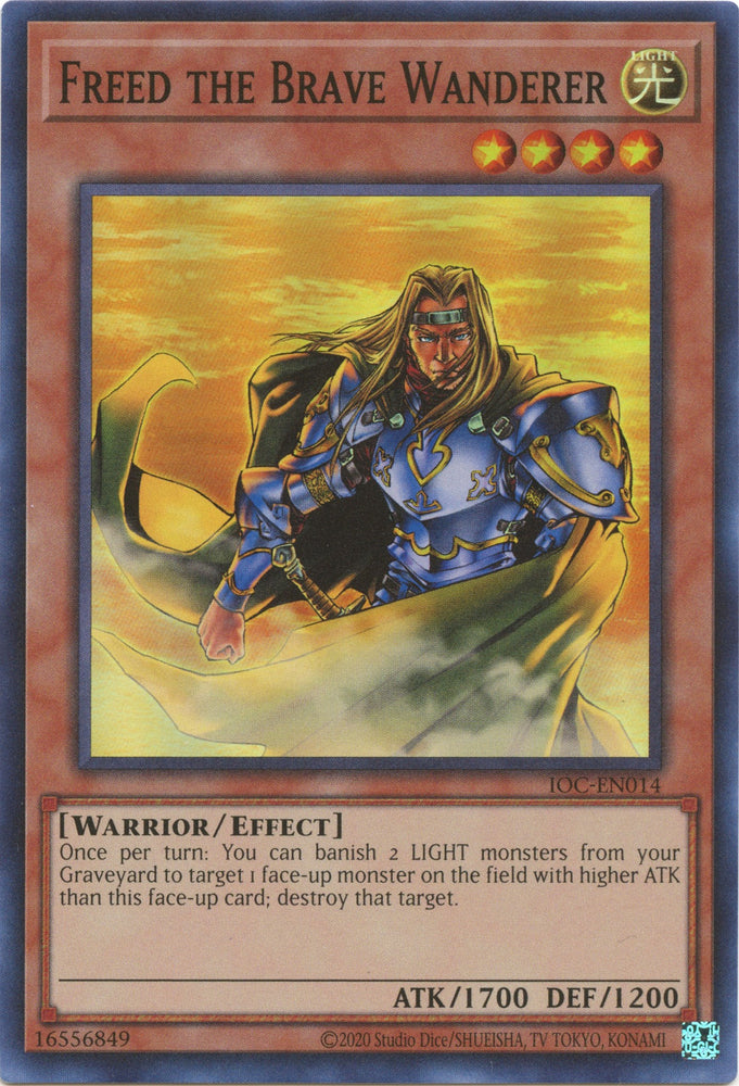 Freed the Brave Wanderer [IOC-EN014] Super Rare