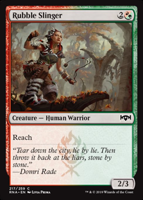 Rubble Slinger [Ravnica Allegiance]