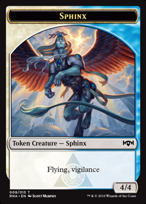 Sphinx [Ravnica Allegiance Tokens]