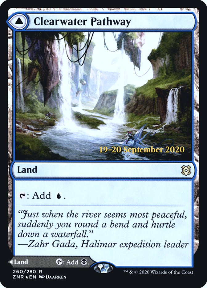 Clearwater Pathway // Murkwater Pathway [Zendikar Rising Promos]