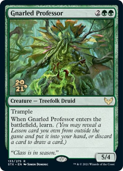 Gnarled Professor (Prerelease) [Strixhaven: School of Mages Prerelease Promos]