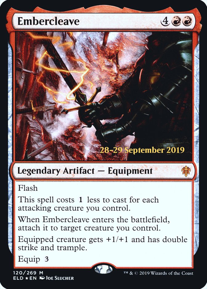 Embercleave [Throne of Eldraine Promos]