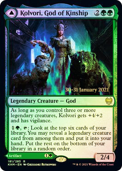 Kolvori, God of Kinship [Kaldheim Promos]