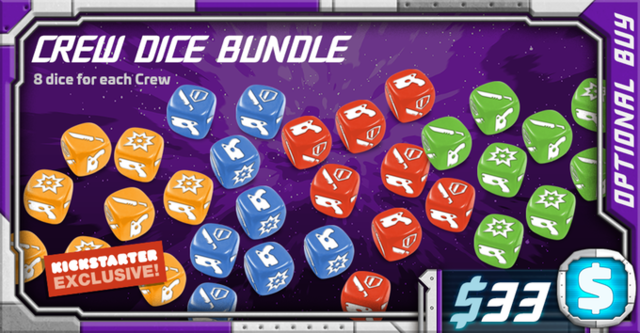 Starcadia Quest: Crew Dice Bundle