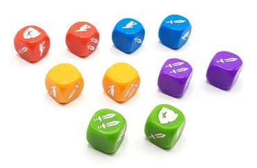 Picture of Munchkin Dungeon: Color Dice Pack