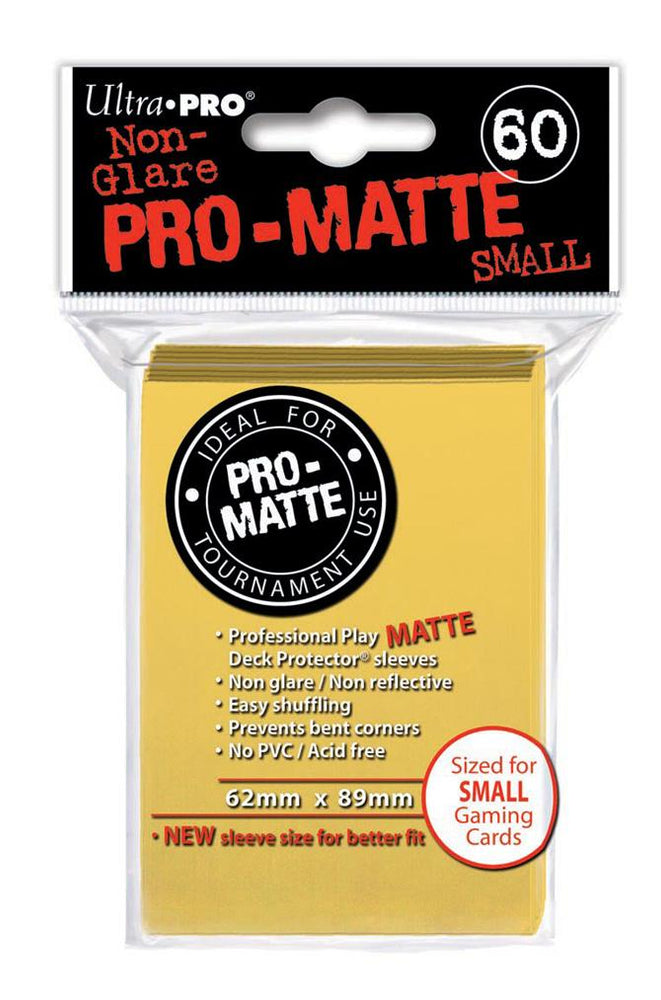 Ultra Pro: Deck Protector Sleeves - Small Yellow (60ct)