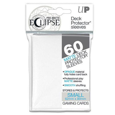 Ultra Pro: Deck Protector Sleeves - Small White Eclipse (60ct)