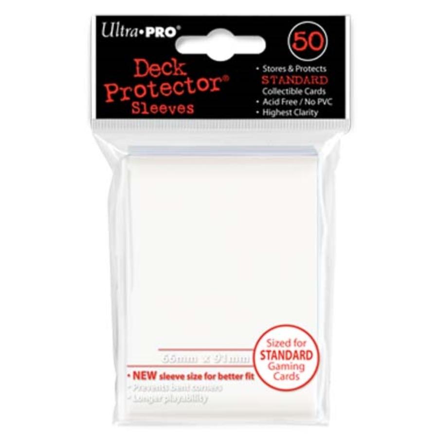 Ultra Pro: Deck Protector Sleeves - Standard White (50ct)