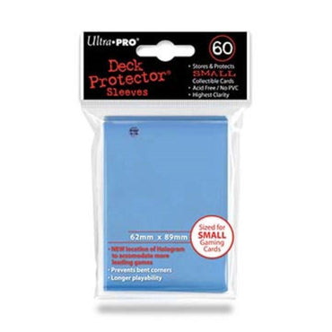 Ultra Pro: Deck Protector Sleeves - Small Light Blue (60ct)
