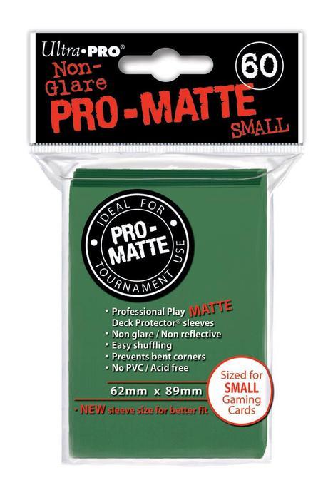 Ultra Pro: Deck Protector Sleeves - Small Green (60ct)